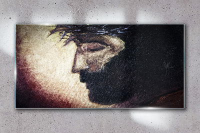 Obraz na skle Náboženské Ježíš Crown