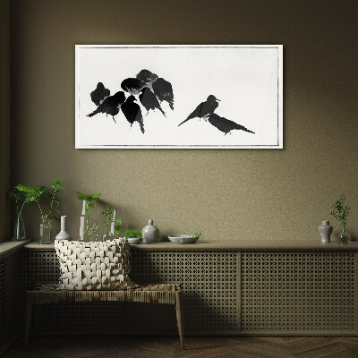 Obraz na skle Moderní zvířata ptáků
