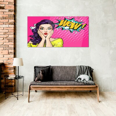Obraz na skle Pop-artové překvapení