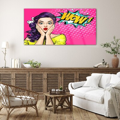 Obraz na skle Pop-artové překvapení