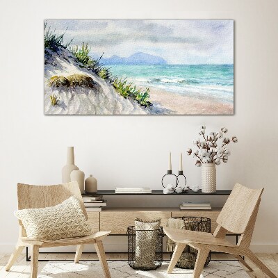 Obraz na skle Pobřežní pláž příroda