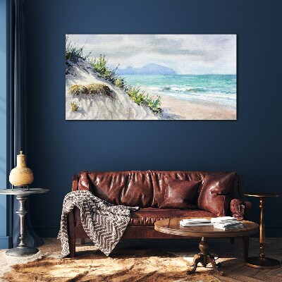 Obraz na skle Pobřežní pláž příroda