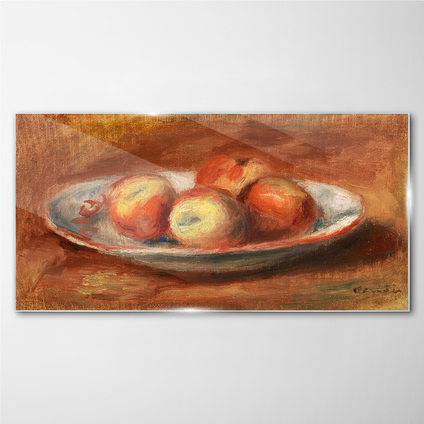 Obraz na skle Deska Apple Ovoce