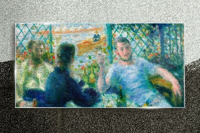 Obraz na skle Setkání u okna