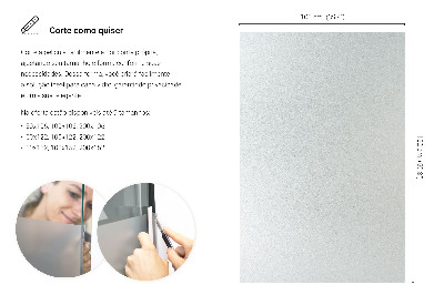 Okenní fólie mléčná, průsvitná