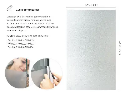 Okenní fólie v mléčném provedení průsvitná