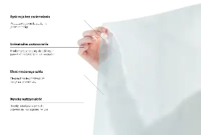 Okenní fólie v mléčném provedení průsvitná