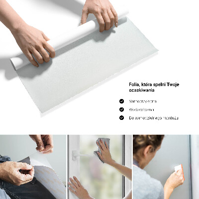 Okenní fólie mléčná, průsvitná