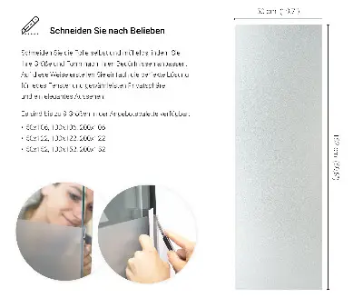 Okenní fólie v mléčném provedení průsvitná