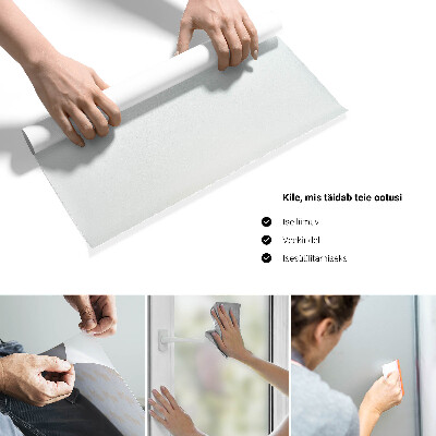 Okenní fólie mléčná, průsvitná