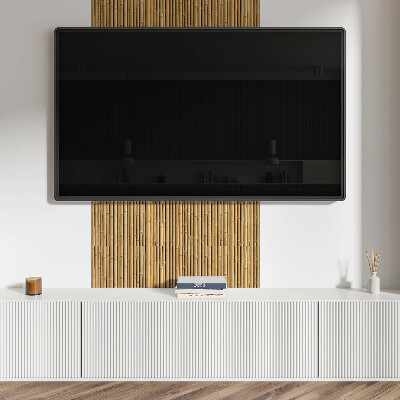 Vinylový nástěnný panel Přírodní bambusová textura
