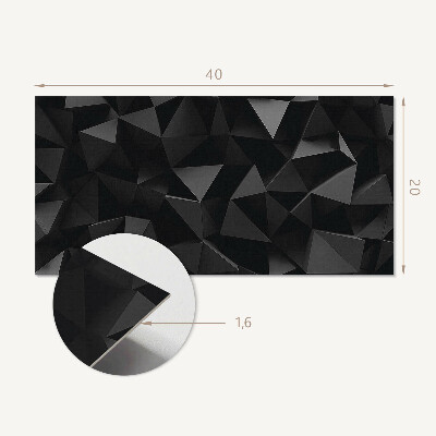Samolepící obkladový panel Abstraktní 3D struktura