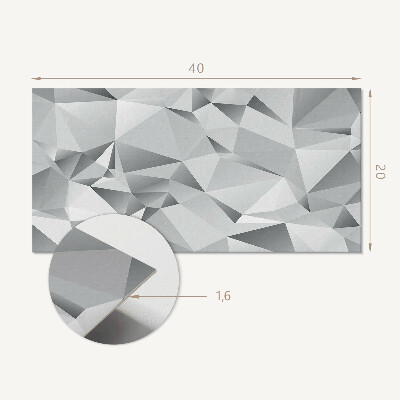 Wandverkleidung paneel Abstraktní geometrický vzor