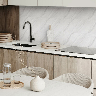 Vinylový nástěnný panel Mramorový vzor s vlnami