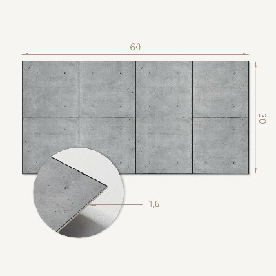 Samolepící obkladový panel Surová betonová textura