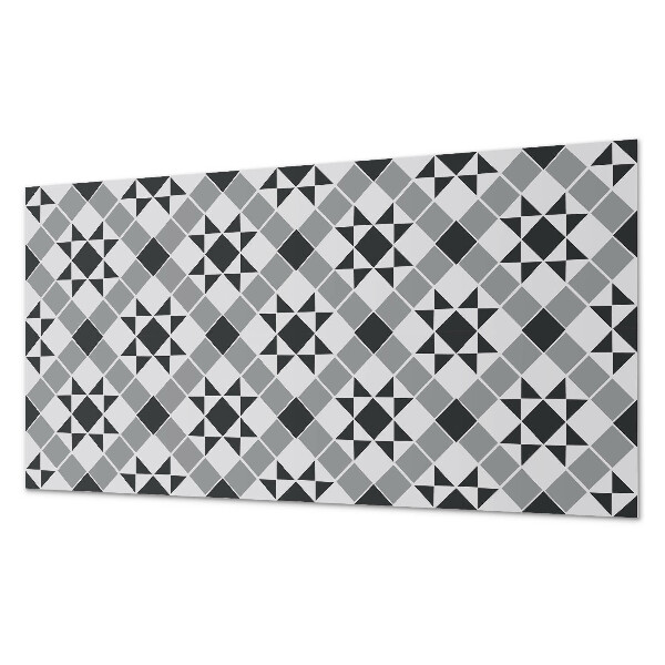 Dekorační panel na zeď Geometrický vzor s hvězdami