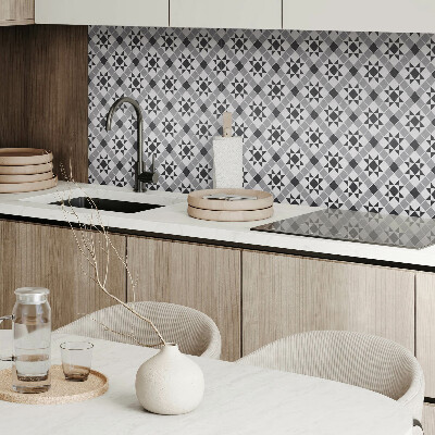 Dekorační panel na zeď Geometrický vzor s hvězdami