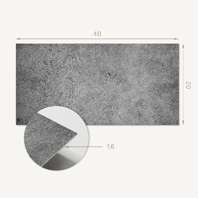 Samolepící obkladový panel Surová betonová textura