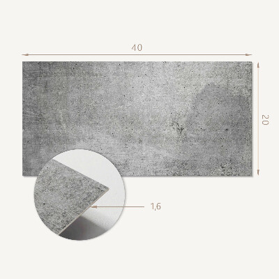 Dekorační panel na zeď Surová betonová textura