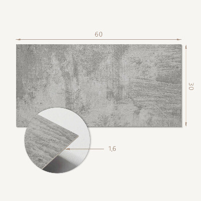 Vinylový nástěnný panel Surová betonová textura