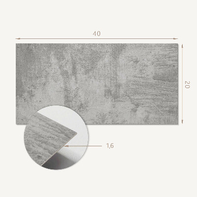 Vinylový nástěnný panel Surová betonová textura