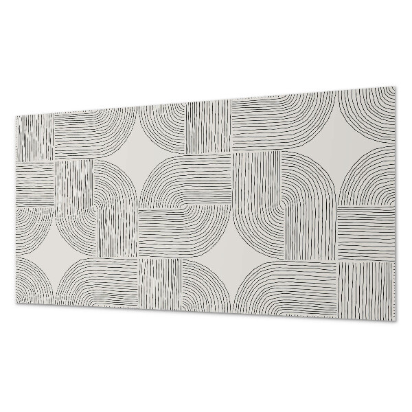 Dekorační panel na zeď Geometrické čáry v rozložení