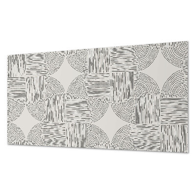 Dekorační panel na zeď Geometrické čáry v rozložení