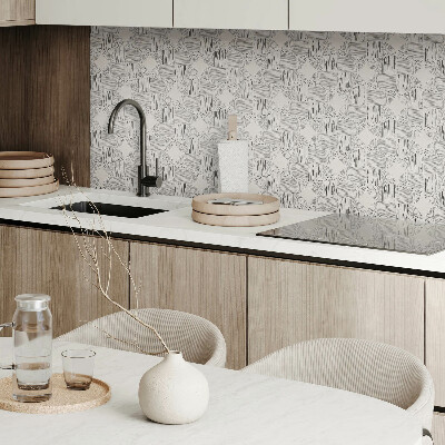 Dekorační panel na zeď Geometrické čáry v rozložení