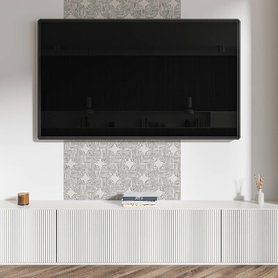 Dekorační panel na zeď Geometrické čáry v rozložení