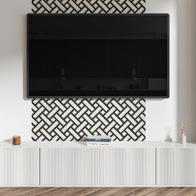 Samolepící obkladový panel Propletený geometrický vzor