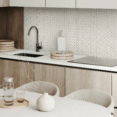 Vinylový nástěnný panel Květinový vzor ze síťoviny
