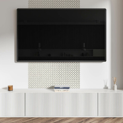 Vinylový nástěnný panel Květinový vzor ze síťoviny