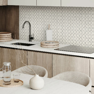 Vinylový nástěnný panel Květinový vzor ze síťoviny