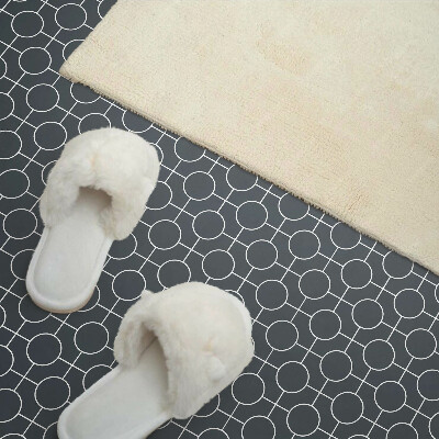 Dekorační panel na zeď Geometrický vzor kruhů a čar