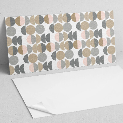 Wandverkleidung paneel Geometrie kružnic a půlkruhů