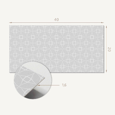 Vinylový nástěnný panel Vzor geometrické mřížky