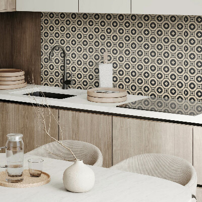 Dekorační panel na zeď Geometrický vzor s čtverečky