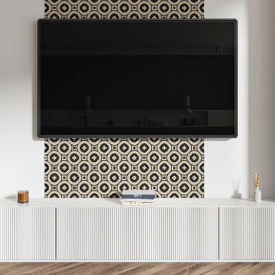 Dekorační panel na zeď Geometrický vzor s čtverečky