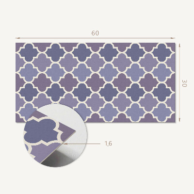 Vinylový nástěnný panel Geometrický vzor s motivem