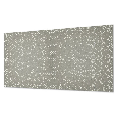 Dekorační panel na zeď Geometrický květinový vzor