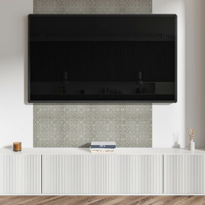 Dekorační panel na zeď Geometrický květinový vzor