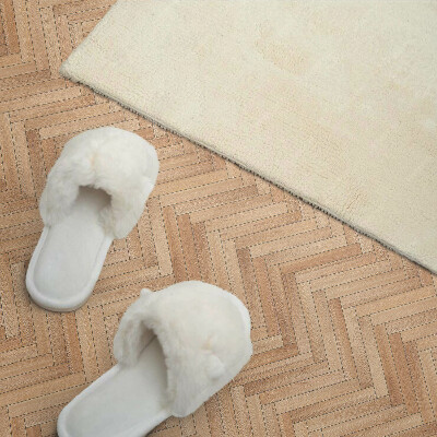 Vinylový nástěnný panel Vzor podlahy rybí kosti