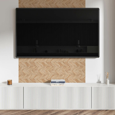Vinylový nástěnný panel Vzor podlahy rybí kosti