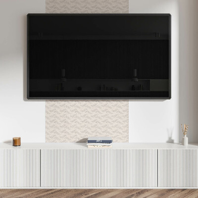 Dekorační panel na zeď Vzor listů na pozadí