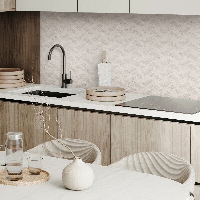 Dekorační panel na zeď Vzor listů na pozadí