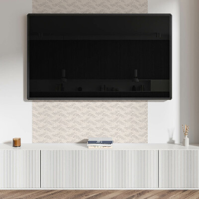 Dekorační panel na zeď Vzor listů na pozadí