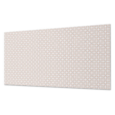Dekorační panel na zeď Vzor s kruhy v mřížce