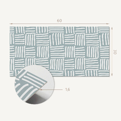 Vinylový nástěnný panel Geometrický vzor čáry