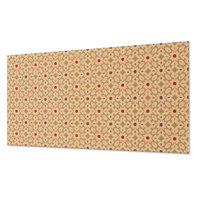 Dekorační panel na zeď Květinový vzor v síťovině