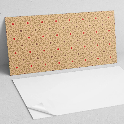 Dekorační panel na zeď Květinový vzor v síťovině